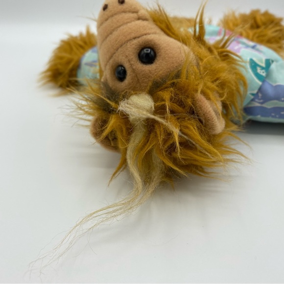 Burger King Alf Plush Hand Puppet Vintage Toy Hawaiian Shirt No Glasses Stains - Picture 5 of 5